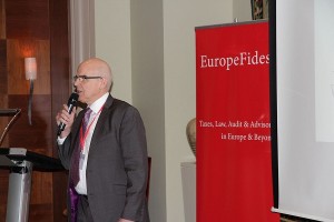 Simon Europfides speaking